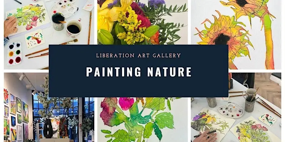 Floral Ink Painting Workshop