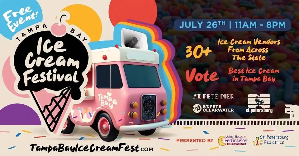 Tampa Bay Ice Cream Festival presented by St Petersburg Pediatrics