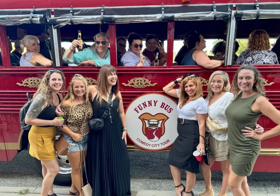 Happy Hour on the Funny Bus
