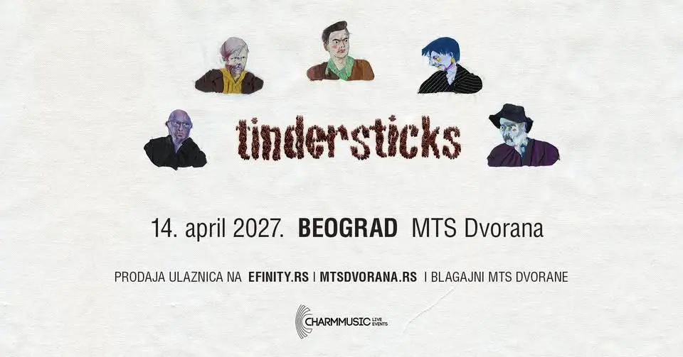 Tindersticks | 14. April | MTS Dvorana