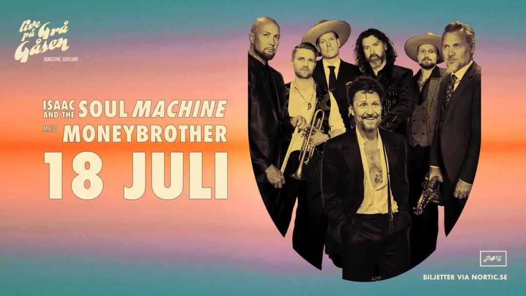 Live på Grå Gåsen | Isaac And The Soul Machine & Moneybrother