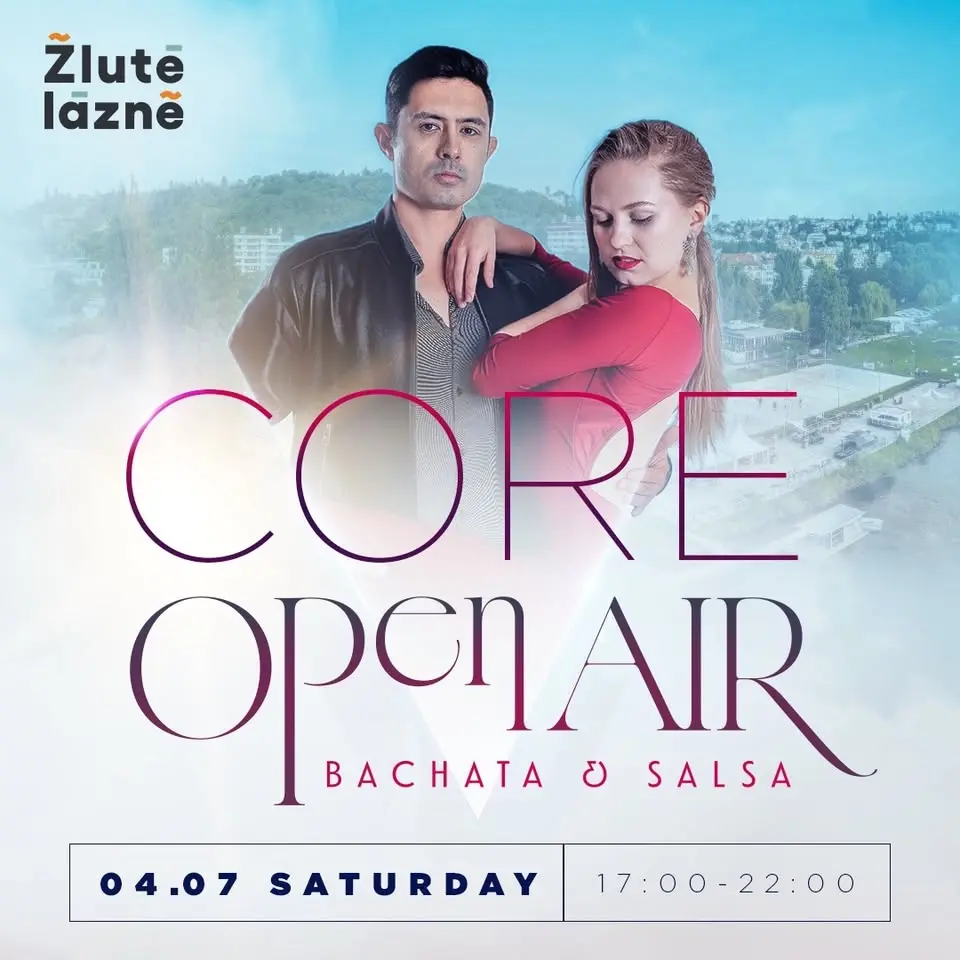 CORE OPEN-AIR: Bachata & Salsa in Žluté Lázně 