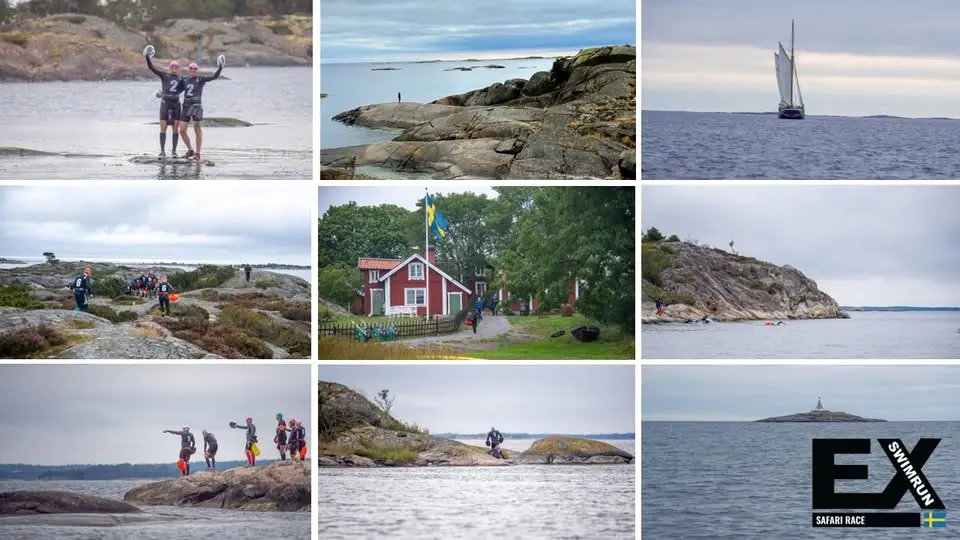 EX SAFARI RACE - SWIMRUN I NÄMDÖSKÄRGÅRDENS MARINA NATIONALPARK