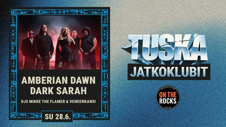 Amberian Dawn Album release show + Dark Sarah 