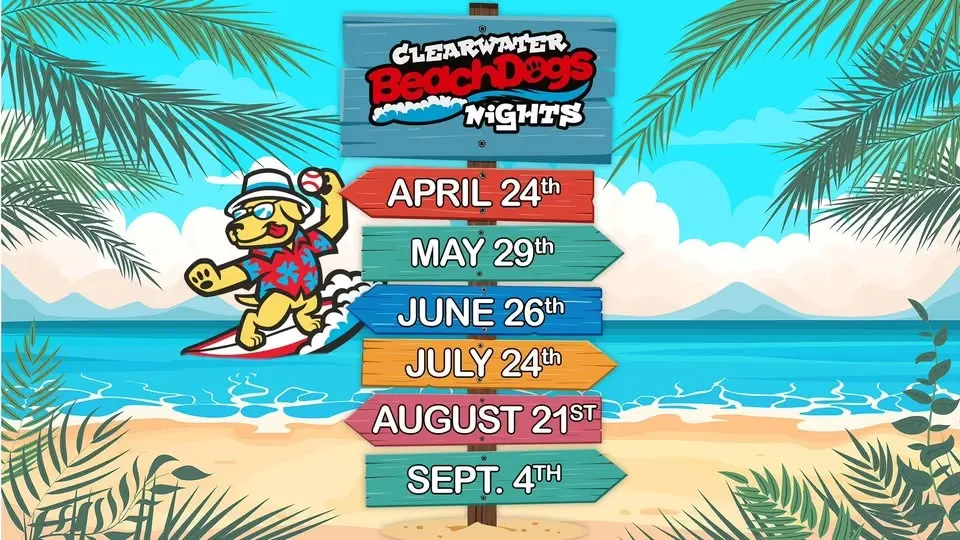 Beach Dogs Friday at Clearwater Threshers
