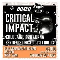 Boxed: Critical Impact, Chlocaine b2b Lorna, Sentience + MORE