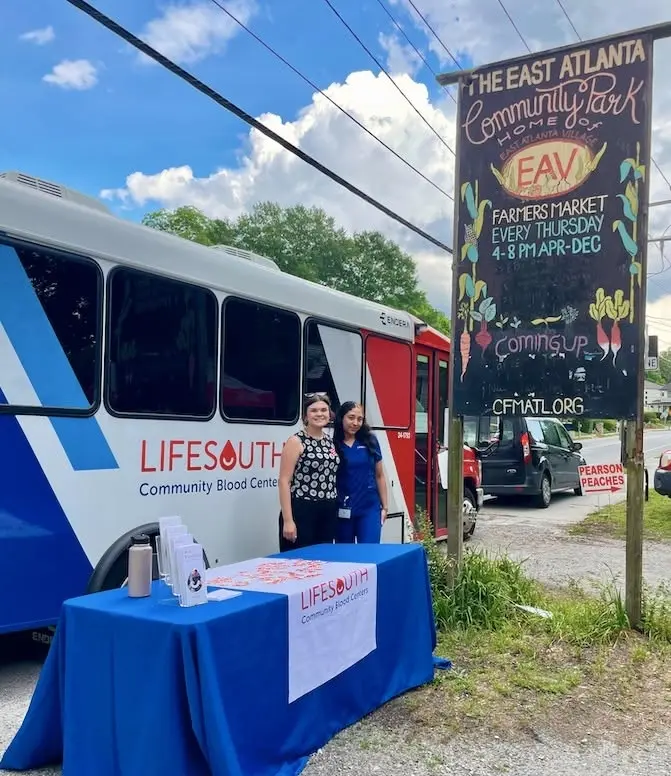 Summer Blood Drive at EAV Farmers Market 