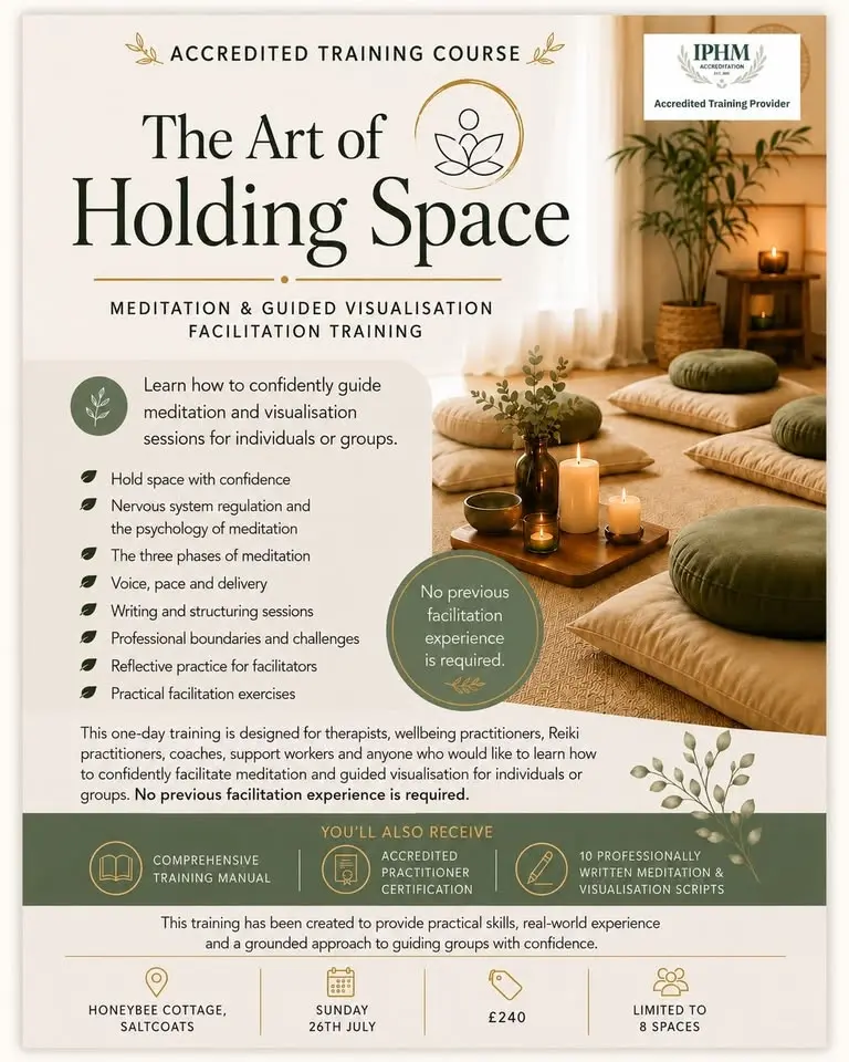 Accredited Guided Meditation Facilitation Training