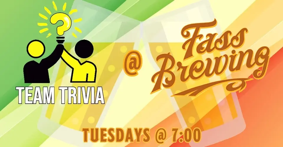 Team Trivia at Fass Brewing