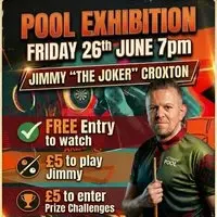 Jimmy "The Joker" Croxton Pool Exhibition