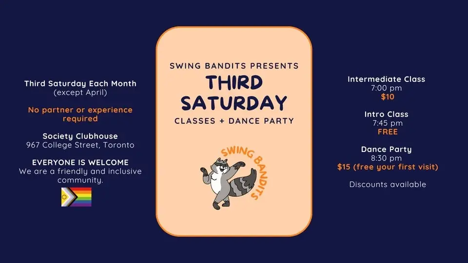 Third Saturday Classes + Dance Party @ Swing Bandits
