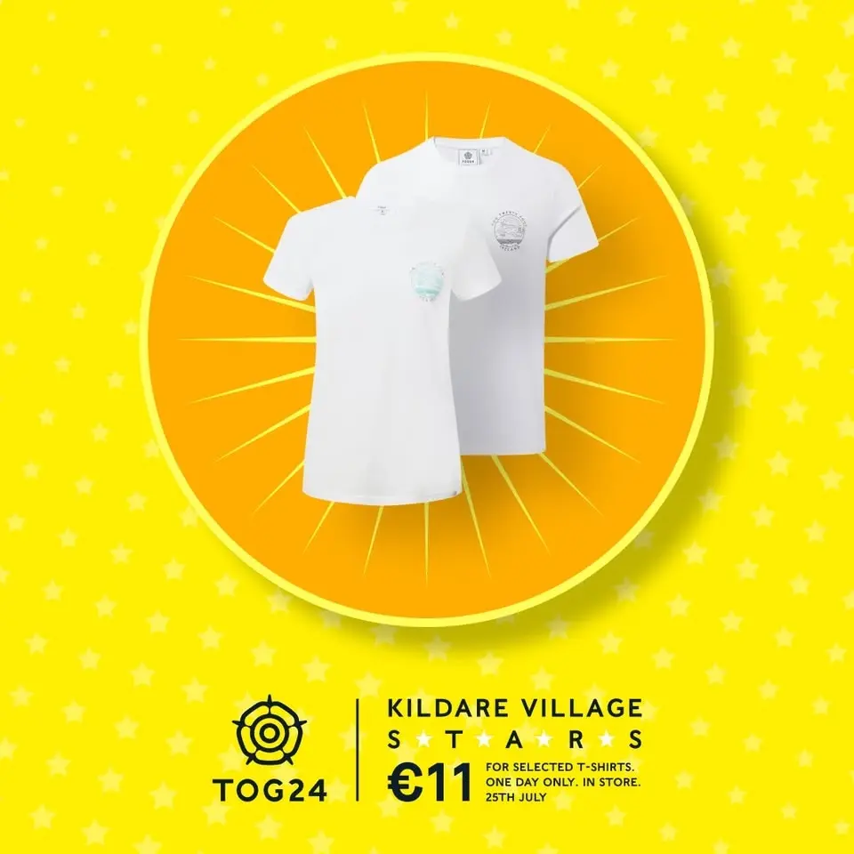 Kildare Village Stars... €11 T-Shirts at TOG24