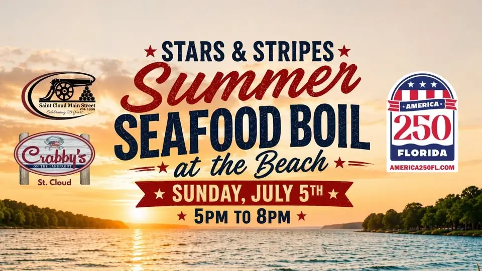 Stars & Stripes Summer Seafood Boil at the Beach