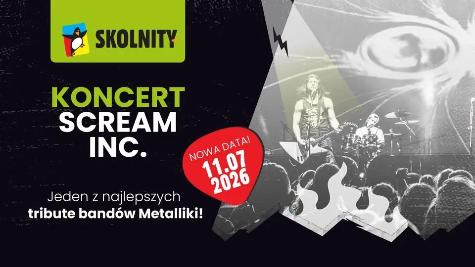 Koncert zespołu Scream Inc. - jednego z najlepszych tribute bandów Metalliki!