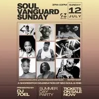 SOUL VANGUARD SUNDAY Rooftop Party at Big Chill Kings Cross