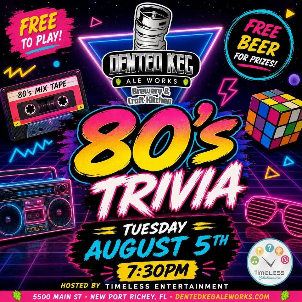 80's Trivia at Dented Keg
