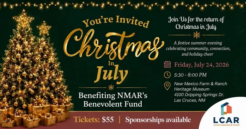 Christmas In July to benefit NMAR's Benevolent Fund
