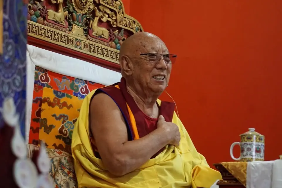 Green Tara Jenang with His Eminence Khensur Rinpoche Jetsun Lobsang Delek