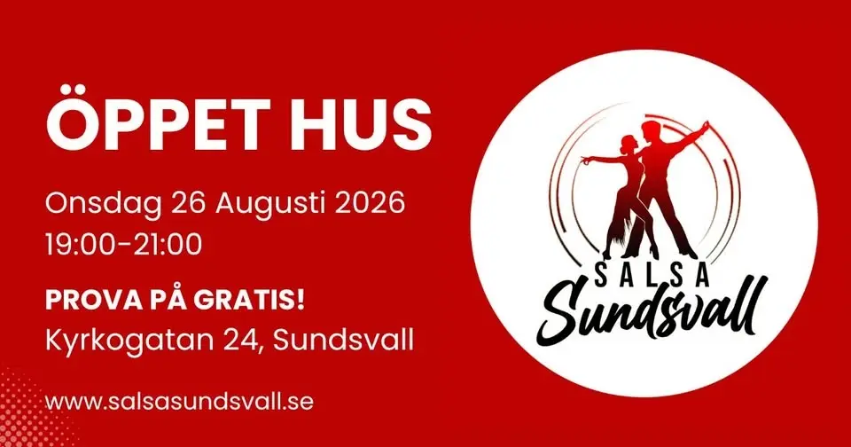 Öppet Hus på Salsa Sundsvall 💃✨