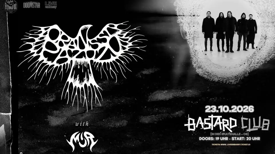 ORANSSI PAZUZU (fin) & MúR (isl)  - Bastard Club (Skatehalle - OS)