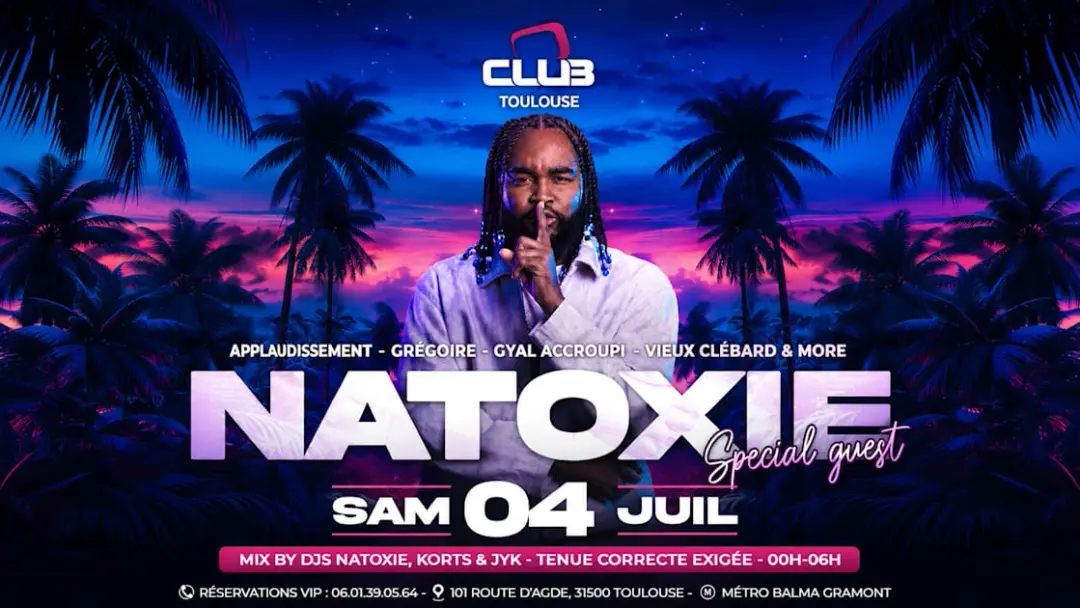 Natoxie - O'club Toulouse