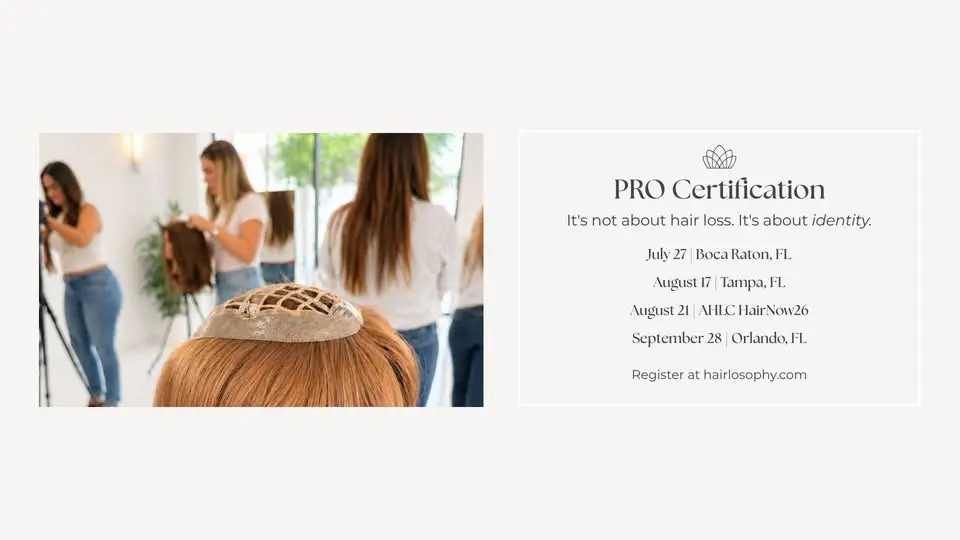Hairlosophy Pro Certification