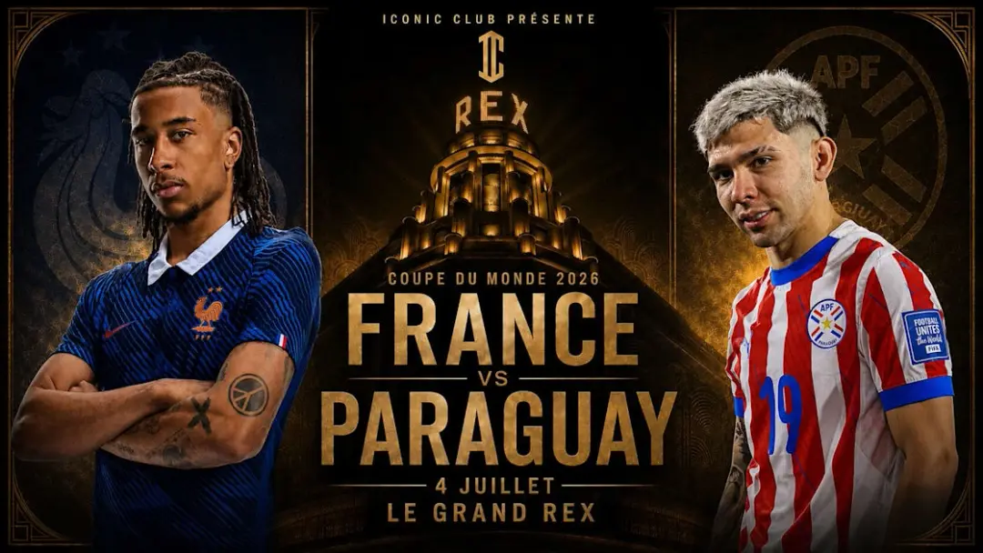 France Vs Paraguay - Coupe Du Monde Au Grand Rex