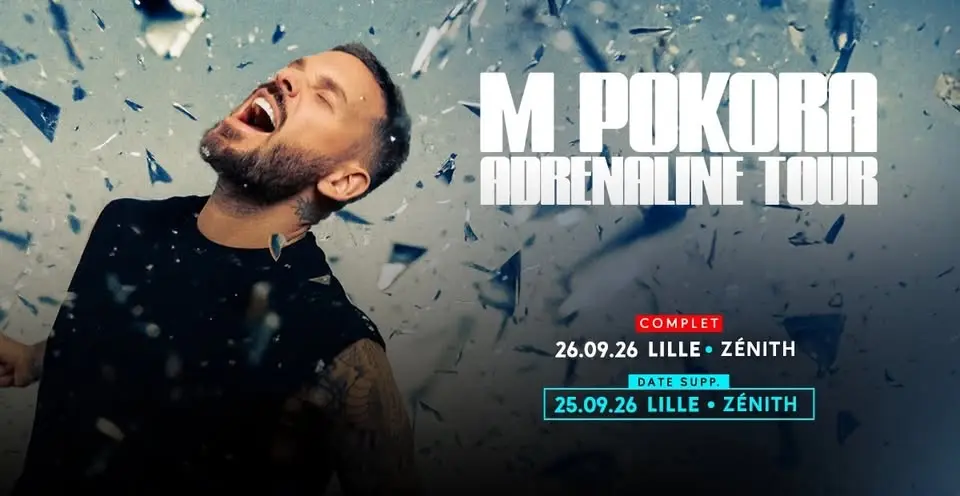 M POKORA • ZENITH • LILLE • 25 & 26 SEPTEMBRE 2026