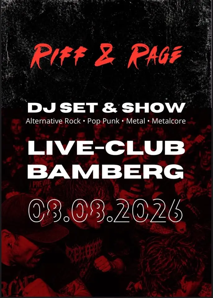 RIFF & RAGE @ Live-Club Bamberg