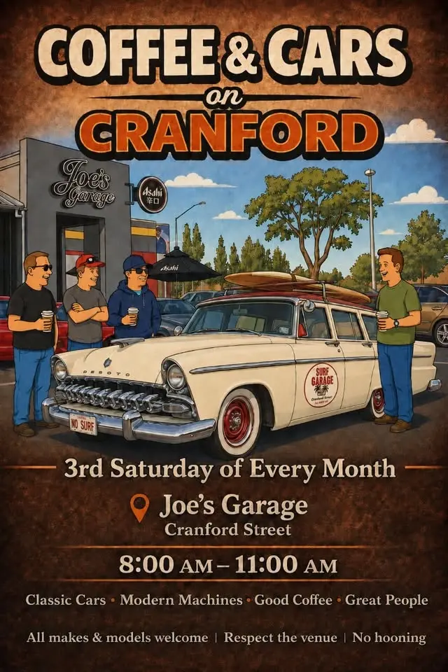 Coffee and Cars on Cranford