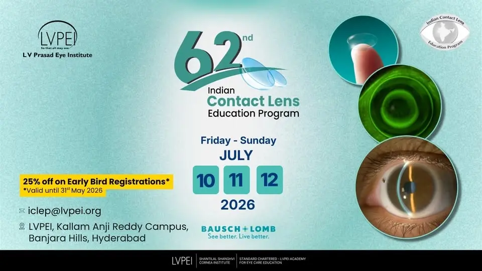 62nd Indian Contact Lens Education Program [ LVPEI ]