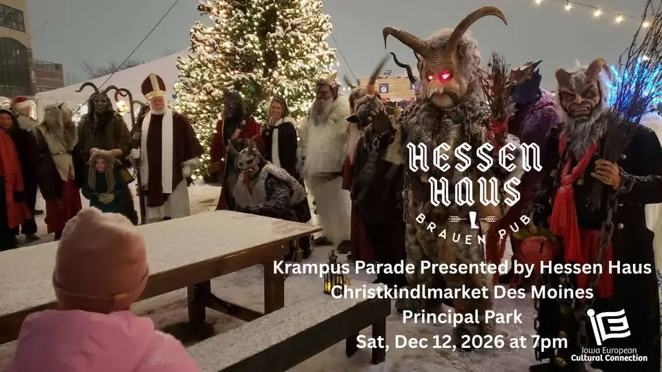 Krampuslauf (Running of the Krampuses) Presented by Hessen Haus
