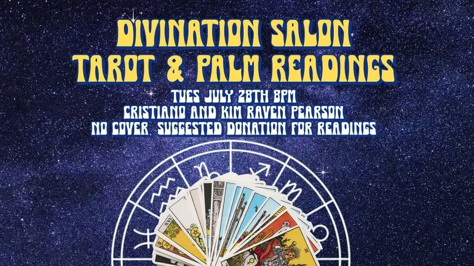 Divination Salon: Palm and Tarot readings with Cristiano and Kim Raven Pearson