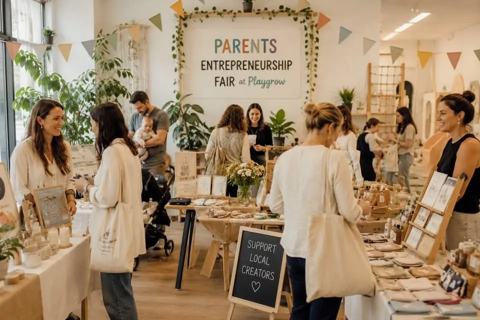 Parents & Entrepreneurship Fair at Playgrow 🌟