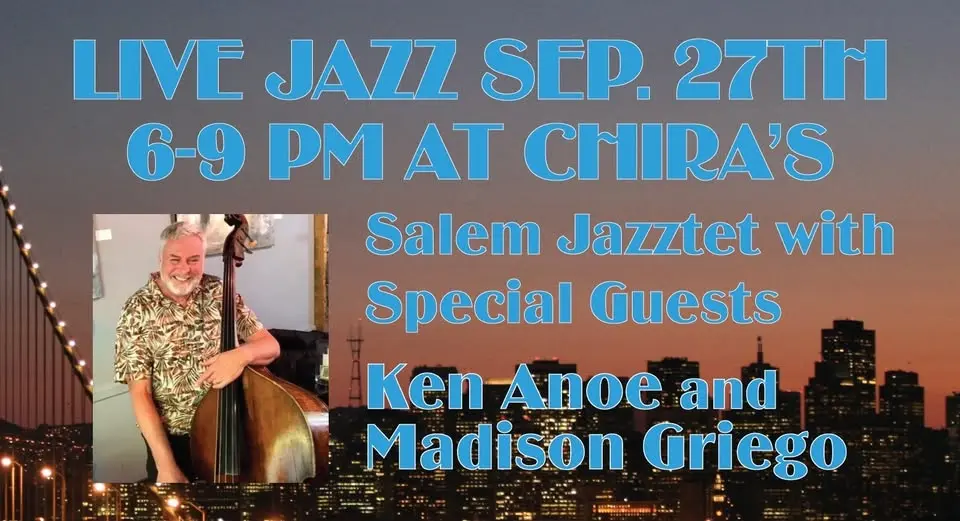 Weekend Jazz at Chira's Restaurant