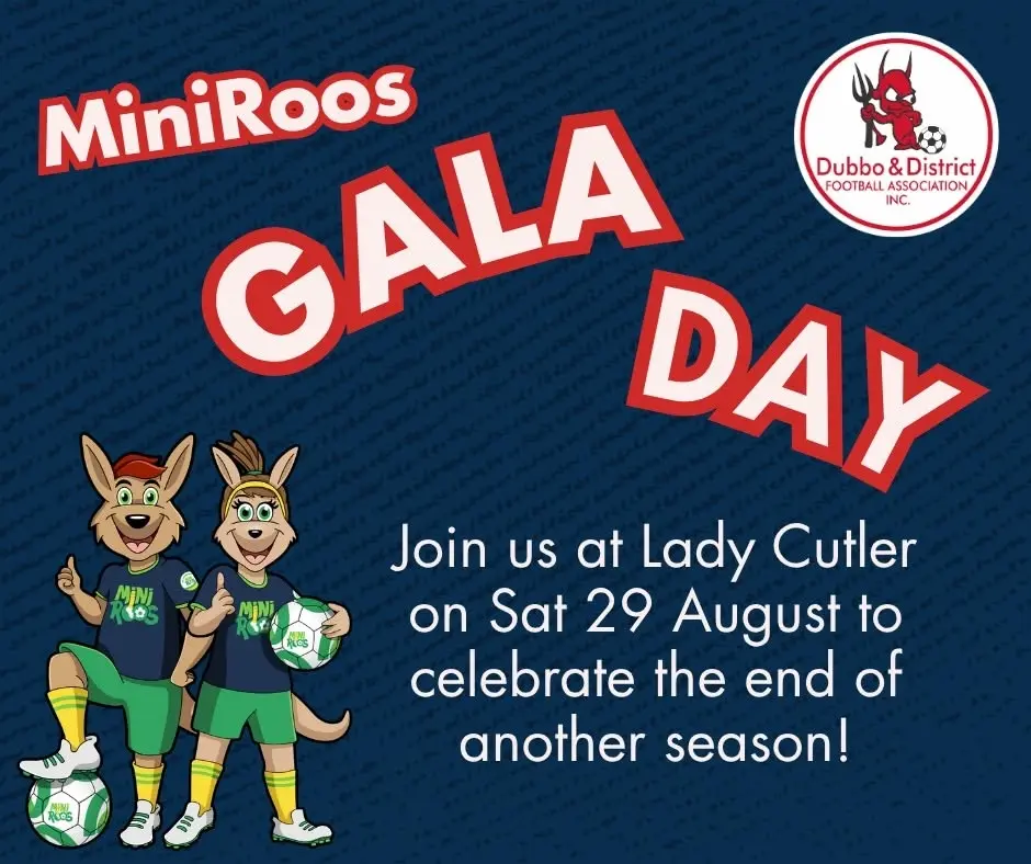 DDFA MiniRoos Gala Day