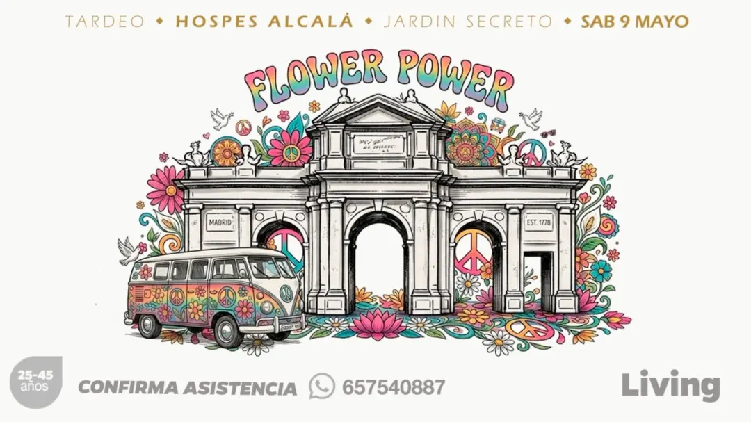 🌸TARDEO FLOWER POWER: El Jardín Secreto de la Puerta de Alcalá 