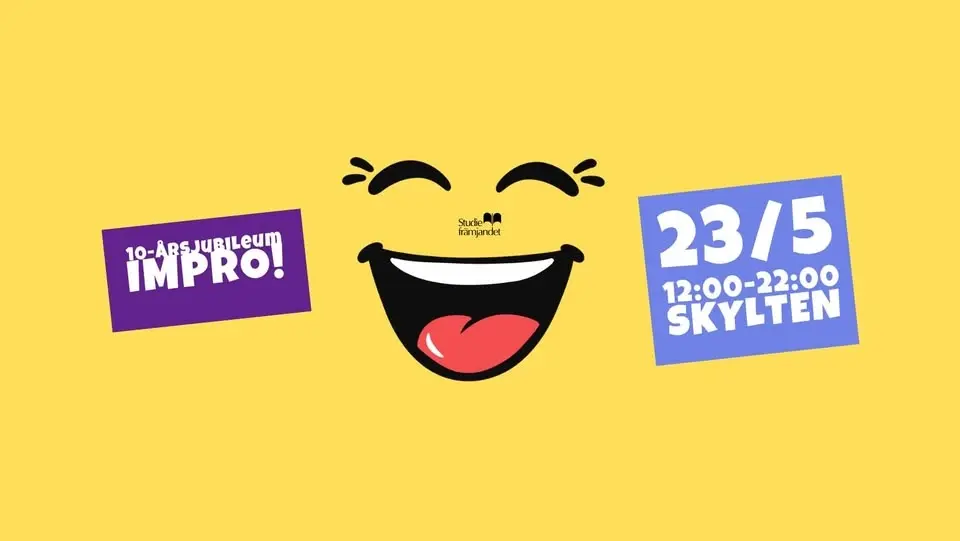 Fira 10 år med oss! 🎭 10 TIMMAR IMPRO i Linköping 