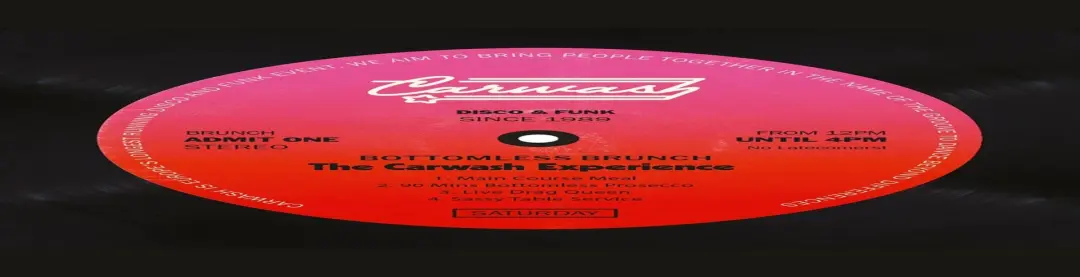 Carwash Bottomless Disco Brunch - 06 June @ Core