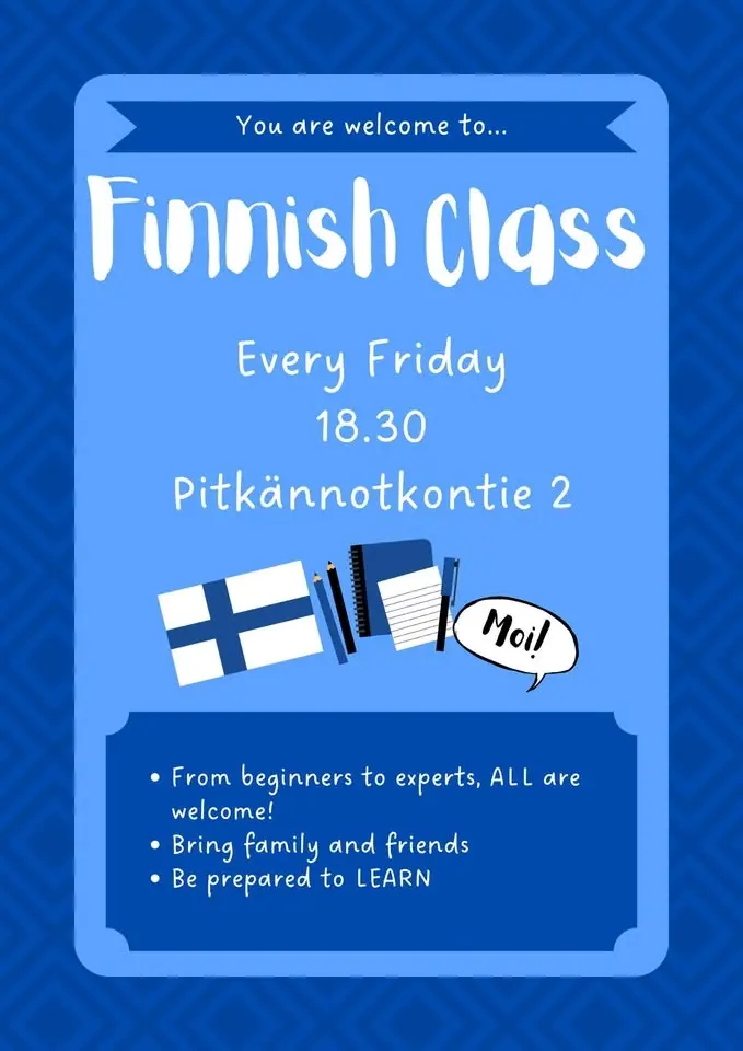 Free Finnish Language Class