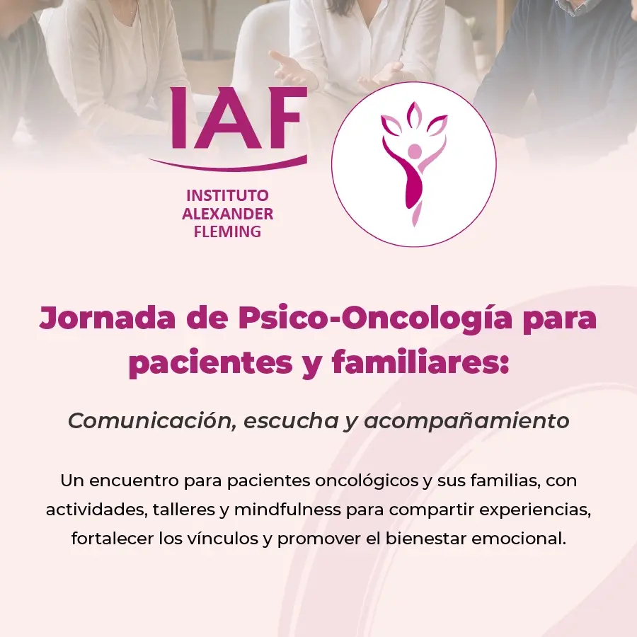 Jornada de Psico-Oncología para pacientes y familiares: Comunicación, escucha y acompañamiento