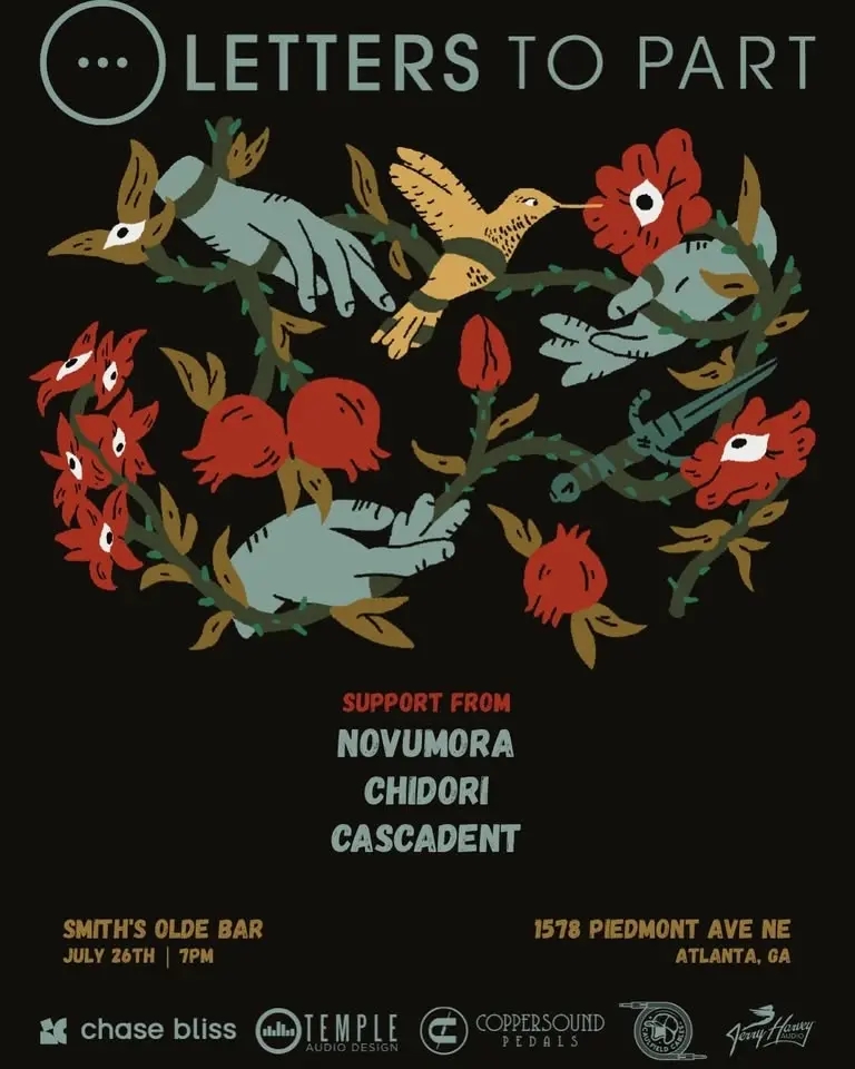 SOBATL Presents Letters to Part with Novumora, Cascadent, and Esca