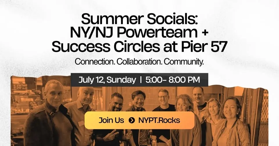 Summer Socials: NY/NJ Powerteam + Success Circles at Pier 57