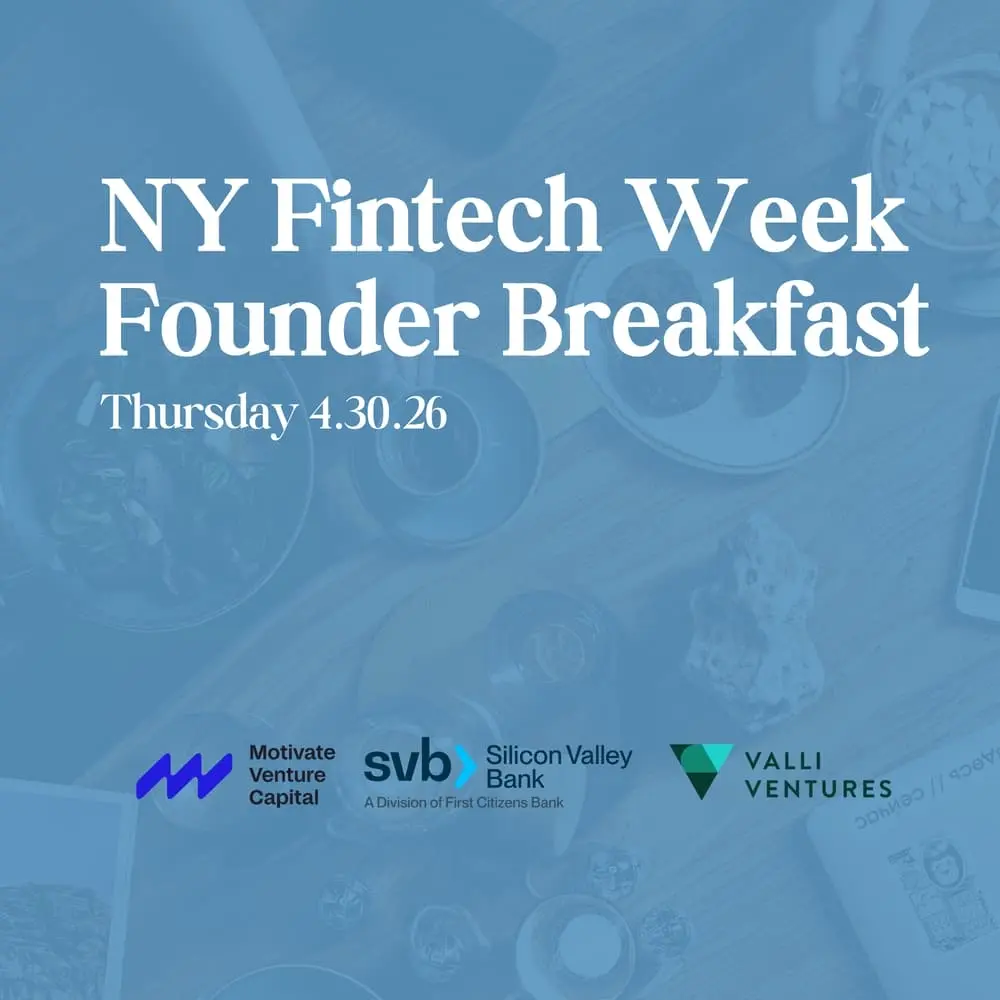 NY Fintech Week Breakfast