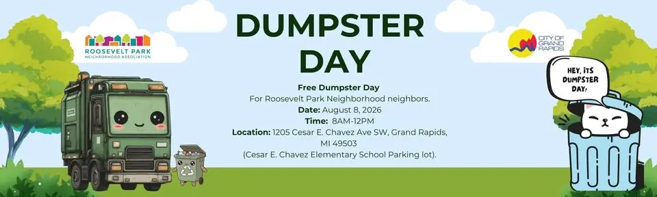 RPNA Dumpster Day -  RPNA ¡Día de Contenedores de basura! 
