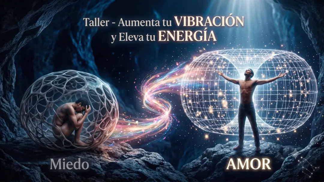 🪐 Taller Presencial: Aumenta tu VIBRACIÓN y Eleva tu ENERGÍA