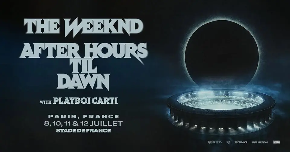 THE WEEKND with PLAYBOI CARTI • After Hours til Dawn Tour | Stade de France, Paris