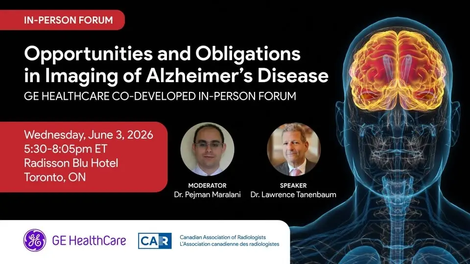 GE HealthCare co-Developed In-Person Forum