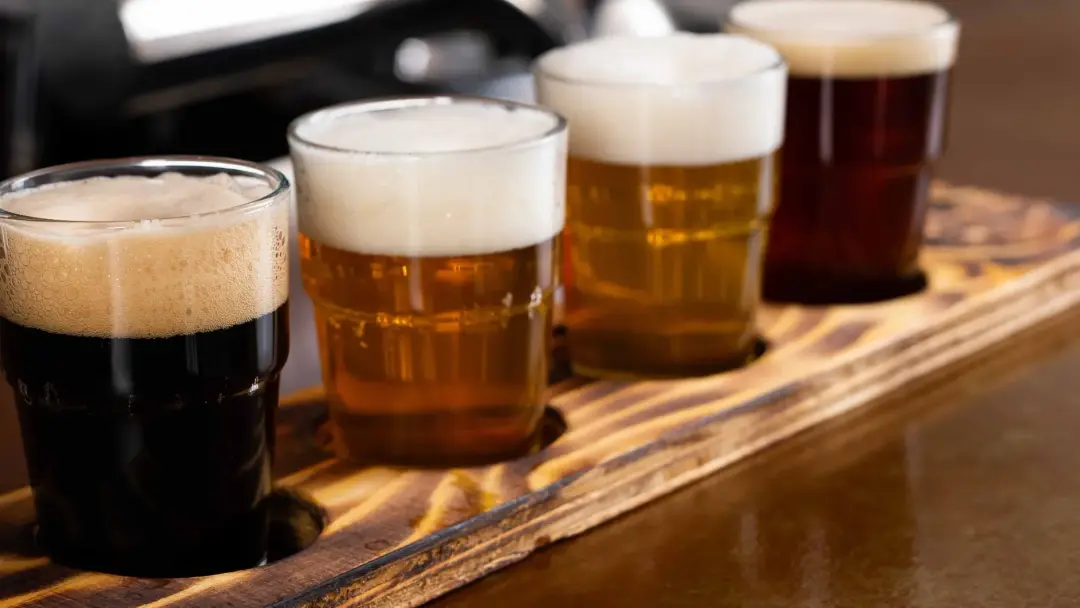 Ölprovning med bryggerivisning