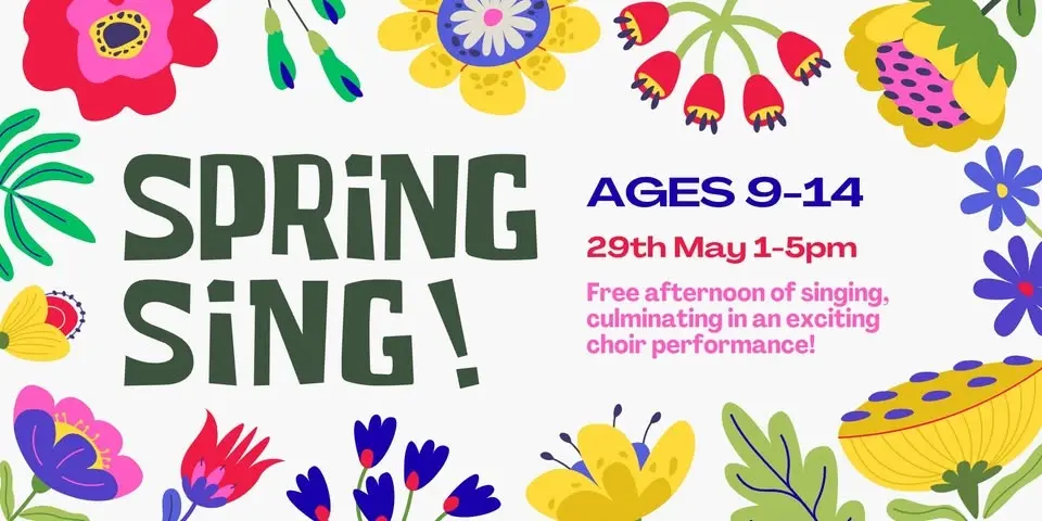 Free Half Term Singing Afternoon (Ages 9-14)